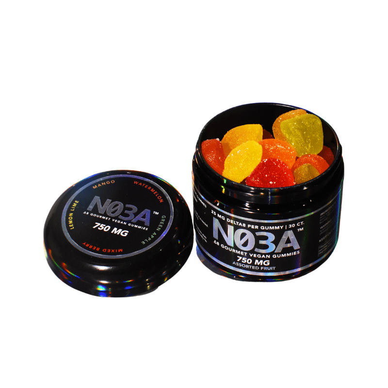 Holi Hemp NO3A Delta 8 Gummies Mixed Fruit 750mg D8