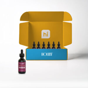 holiby longevity wellness peach tincture 2oz 60ml