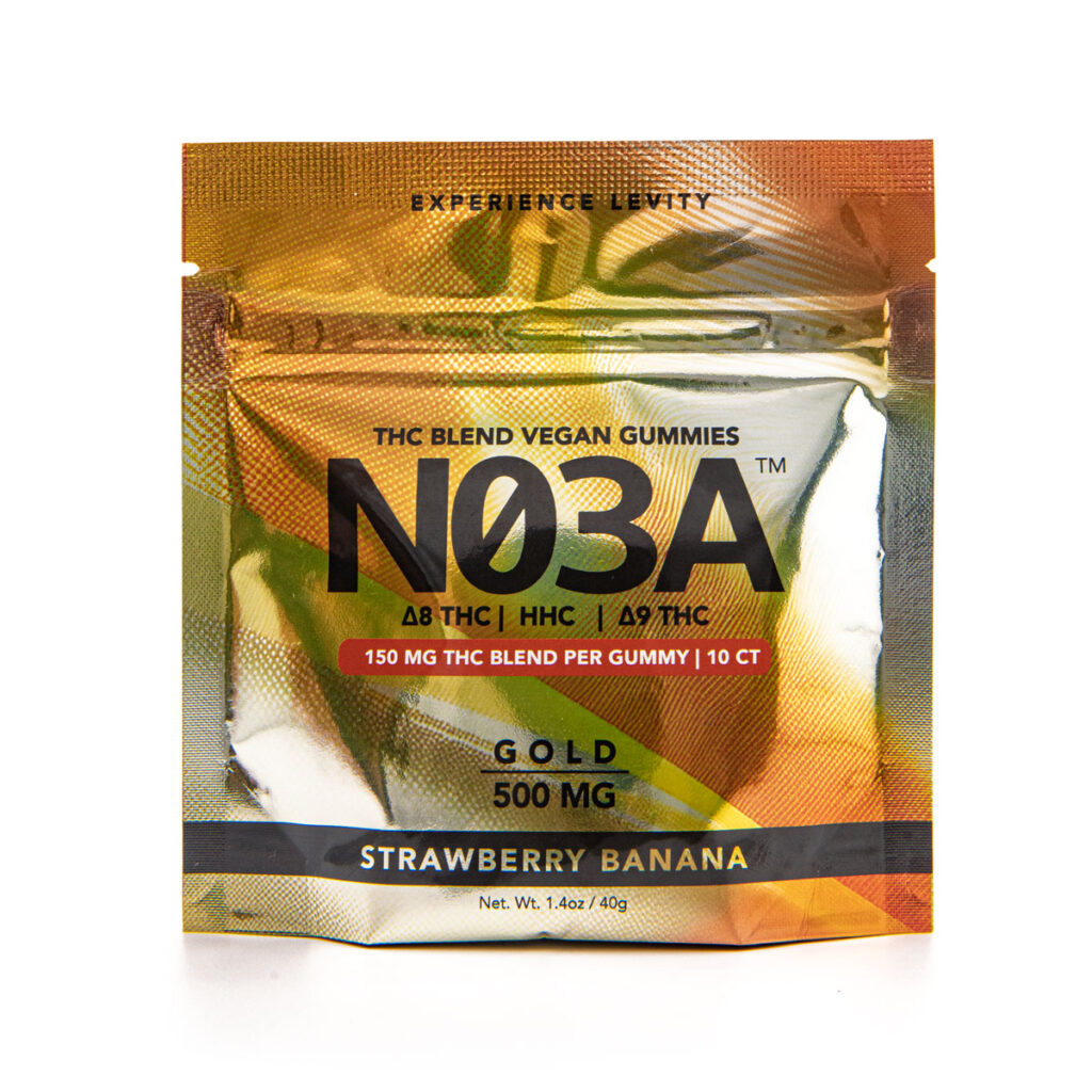 D9 gummies - gold strawberry banana no3a -