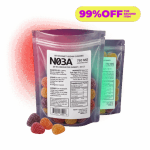 NO3A Δ8 Gourmet Vegan Gummies 25mg – Second One 99% Off