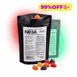 NO3A Δ8 Gourmet Vegan Gummies 50mg – Second One 99% Off